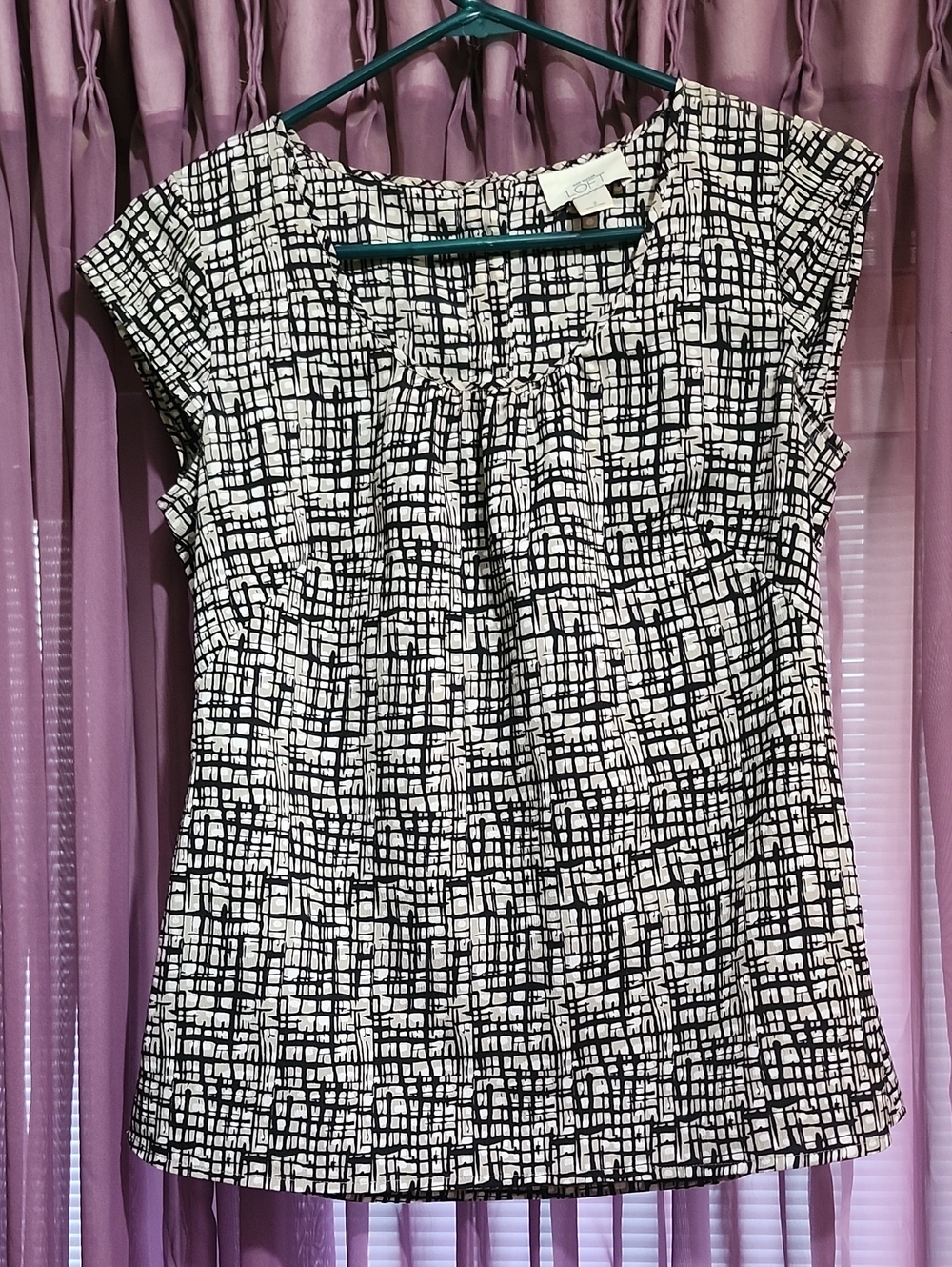 Ann Taylor Loft Cap Sleeve Blouse Top 2